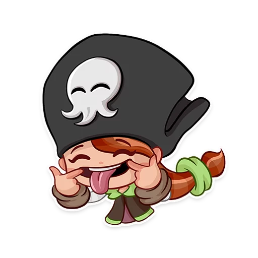 😝 Стикер «Pepper Ktusha» для Telegram