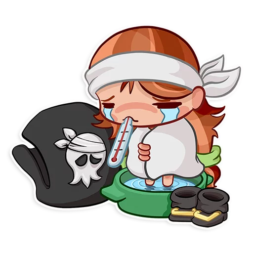 🤒 Стикер «Pepper Ktusha» для Telegram