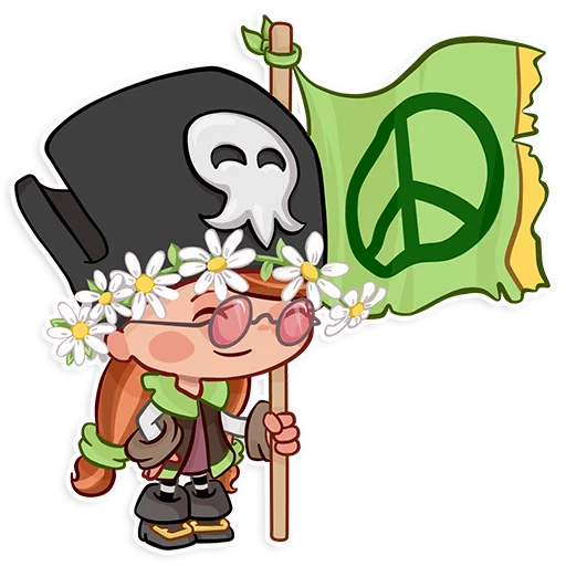 ☮ Стикер «Pepper Ktusha» для Telegram