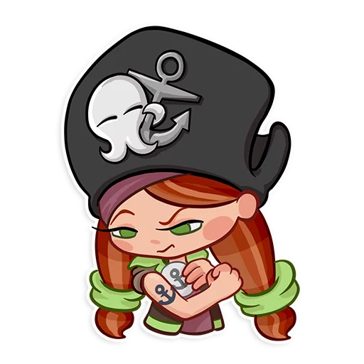 ⚓ Стикер «Pepper Ktusha» для Telegram