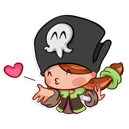 😘 Стикер «Pepper Ktusha» для Telegram