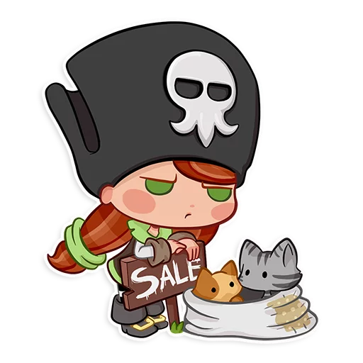 😑 Стикер «Pepper Ktusha» для Telegram