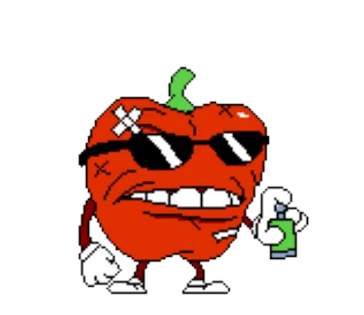 😘 Стикер «Пепперман» для Telegram