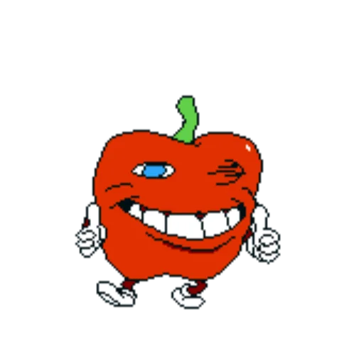 🫑 Стикер «пеперььмээн!!» для Telegram