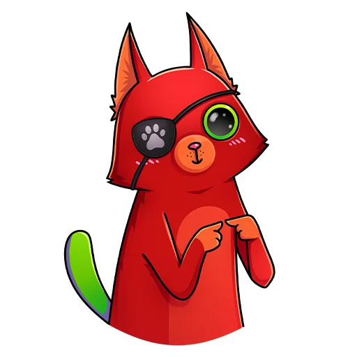🥲 Стикер «Кот Перчик» для Telegram
