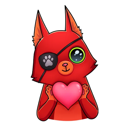 🩷 Стикер «Кот Перчик» для Telegram