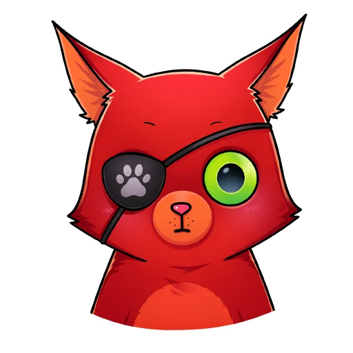 🙄 Стикер «Кот Перчик» для Telegram