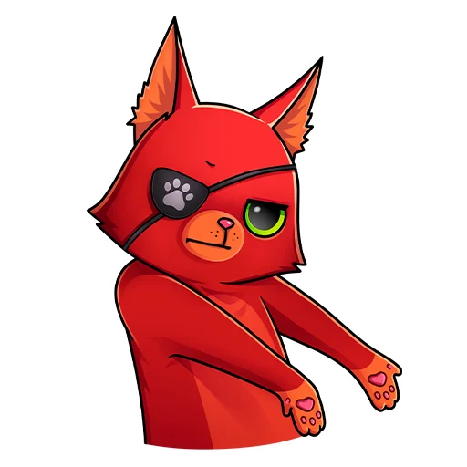 🤲 Стикер «Кот Перчик» для Telegram
