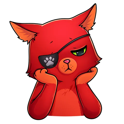 🙁 Стикер «Кот Перчик» для Telegram
