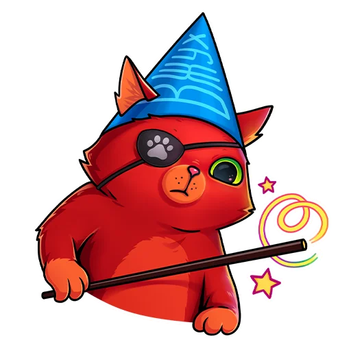 ✨ Стикер «Кот Перчик» для Telegram