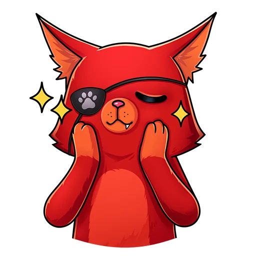 😇 Стикер «Кот Перчик» для Telegram
