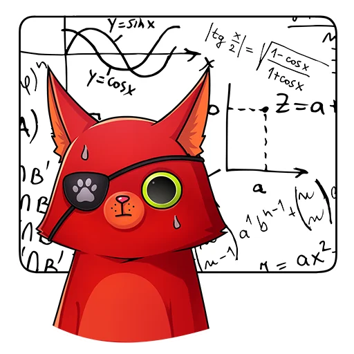 🤯 Стикер «Кот Перчик» для Telegram