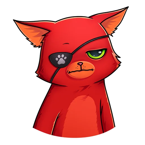 😐 Стикер «Кот Перчик» для Telegram