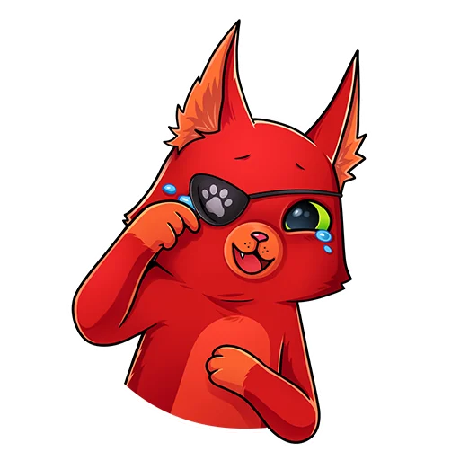 😂 Стикер «Кот Перчик» для Telegram