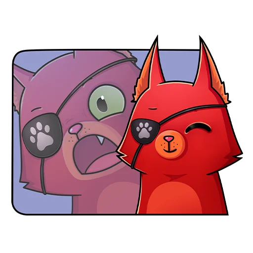 😤 Стикер «Кот Перчик» для Telegram