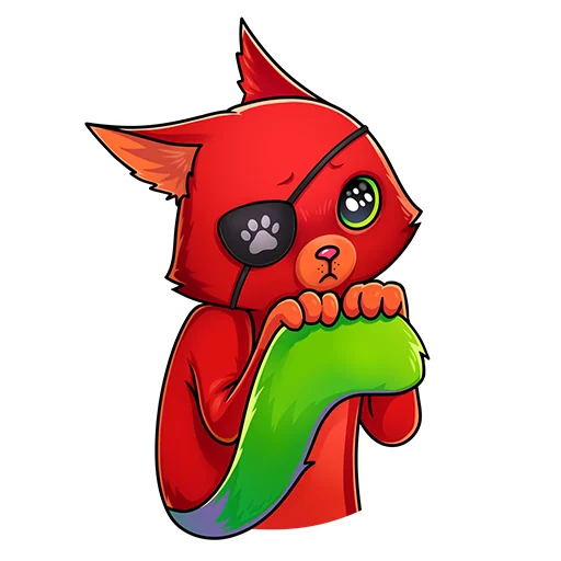 😚 Стикер «Кот Перчик» для Telegram