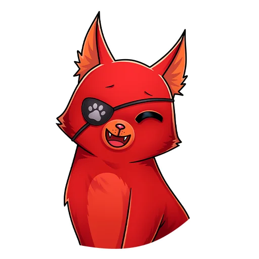 ☺️ Стикер «Кот Перчик» для Telegram