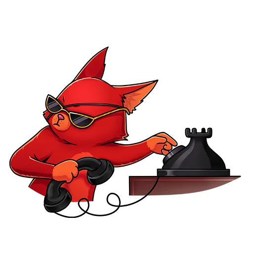 🛎 Стикер «Кот Перчик» для Telegram