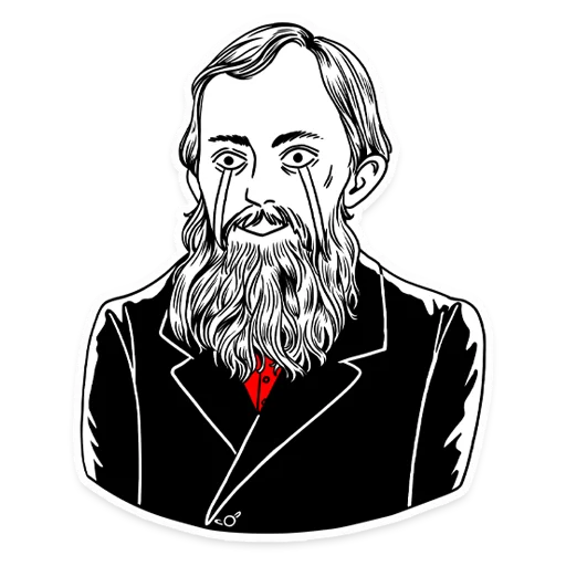 😢 Стикер «Классика» для Telegram