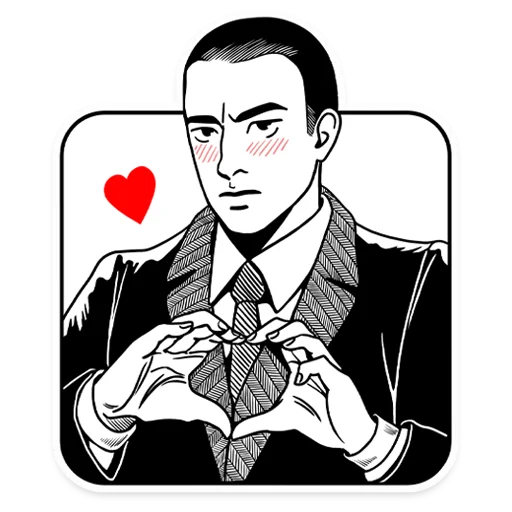 ❤️ Стикер «Классика» для Telegram