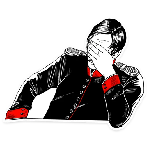 🤦‍♂️ Стикер «Классика» для Telegram