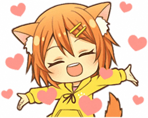 🥰 Стикер «Peppy dog girl» для Telegram