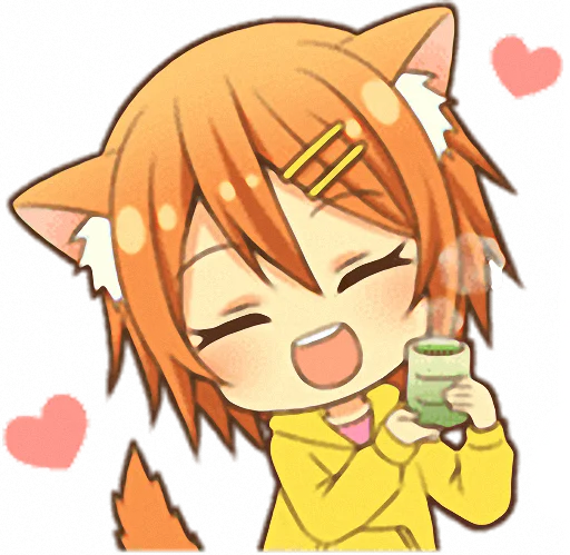 ❤ Стикер «Peppy dog girl» для Telegram