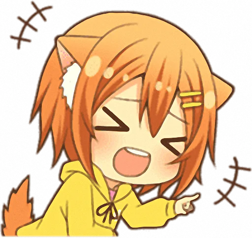 😂 Стикер «Peppy dog girl» для Telegram