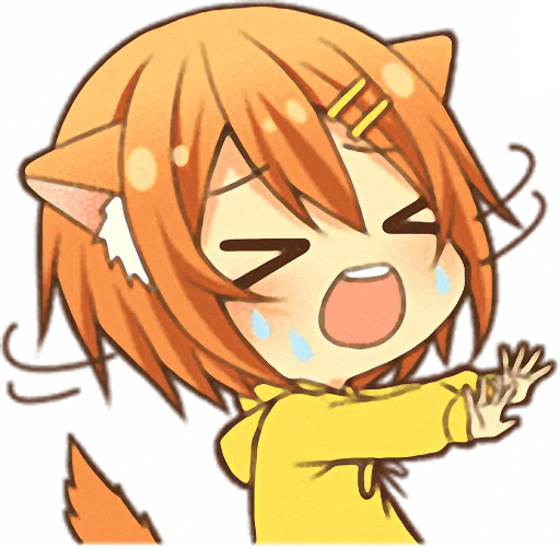 😭 Стикер «Peppy dog girl» для Telegram