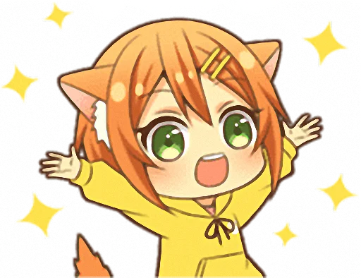 🙃 Стикер «Peppy dog girl» для Telegram