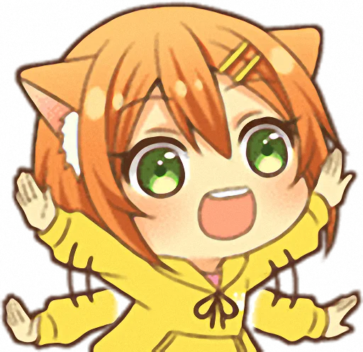 🖐 Стикер «Peppy dog girl» для Telegram