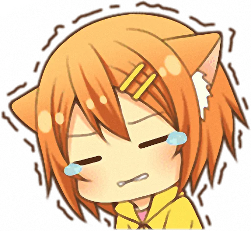😓 Стикер «Peppy dog girl» для Telegram