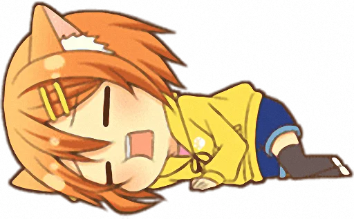 😴 Стикер «Peppy dog girl» для Telegram