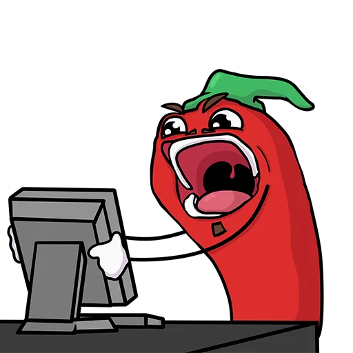 😡 Стикер «PeretsPTS» для Telegram