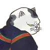 Стикер 44 😼 Набор эмоджи с восточной эстетикой