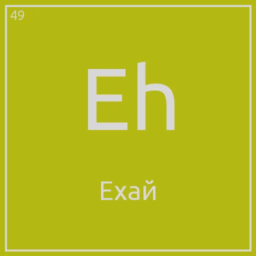 😂 Стикер «Periodic table» для Telegram