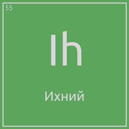 😁 Стикер «Periodic table» для Telegram