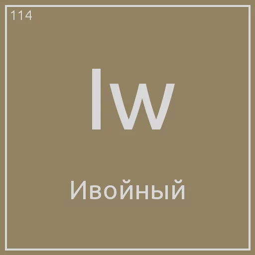 😃 Стикер «Periodic table» для Telegram
