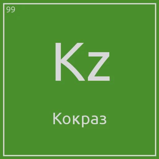 😁 Стикер «Periodic table» для Telegram