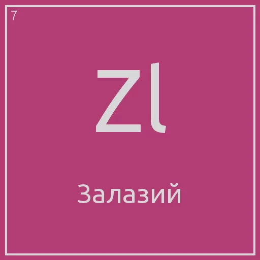 🙈 Стикер «Periodic table» для Telegram