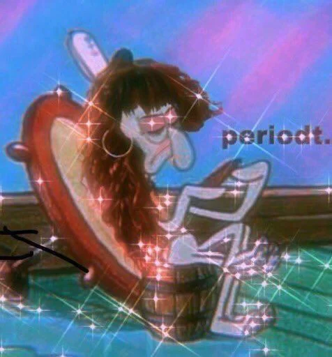 🎀 Стикер «periodt(achilova)mood!» для Telegram