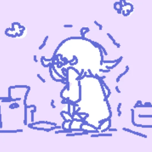 ✨ Стикер «periwinkle» для Telegram
