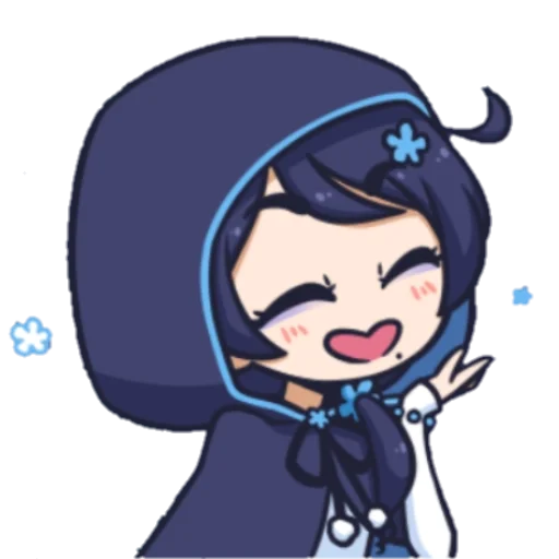 🤍 Стикер «periwinkle» для Telegram