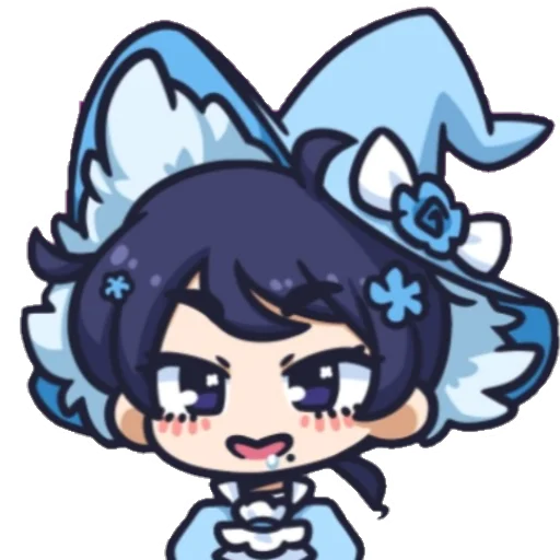 🤍 Стикер «periwinkle» для Telegram