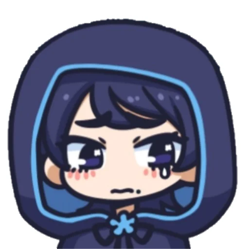 🤍 Стикер «periwinkle» для Telegram