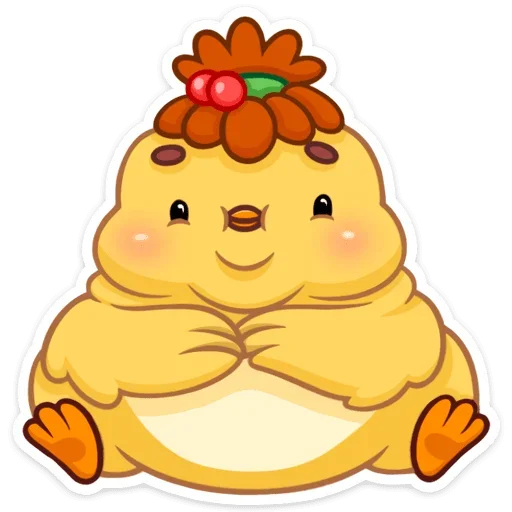 ☺️ Стикер «Цыпа Пёрл» для Telegram