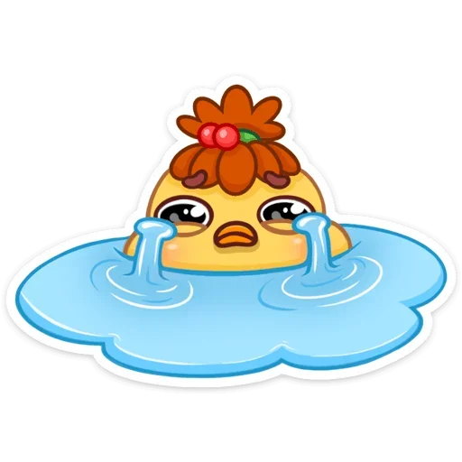 😭 Стикер «Цыпа Пёрл» для Telegram