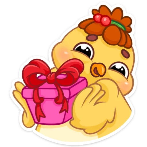 🎁 Стикер «Цыпа Пёрл» для Telegram