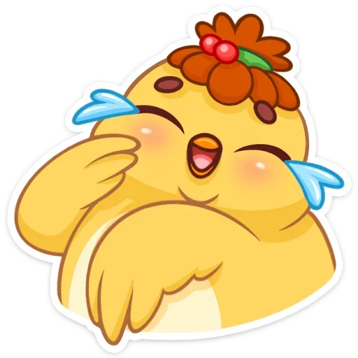 😂 Стикер «Цыпа Пёрл» для Telegram