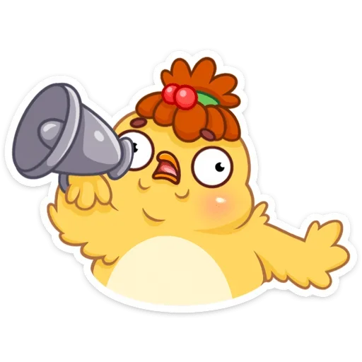 📢 Стикер «Цыпа Пёрл» для Telegram